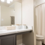 shower view at the overlook apts sandy springs